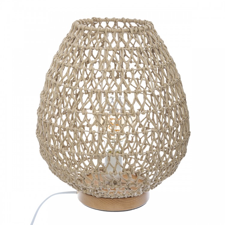 Lampe ajourée "Etel" H35,5 cm - 2 coloris nature - My Kozy Shop