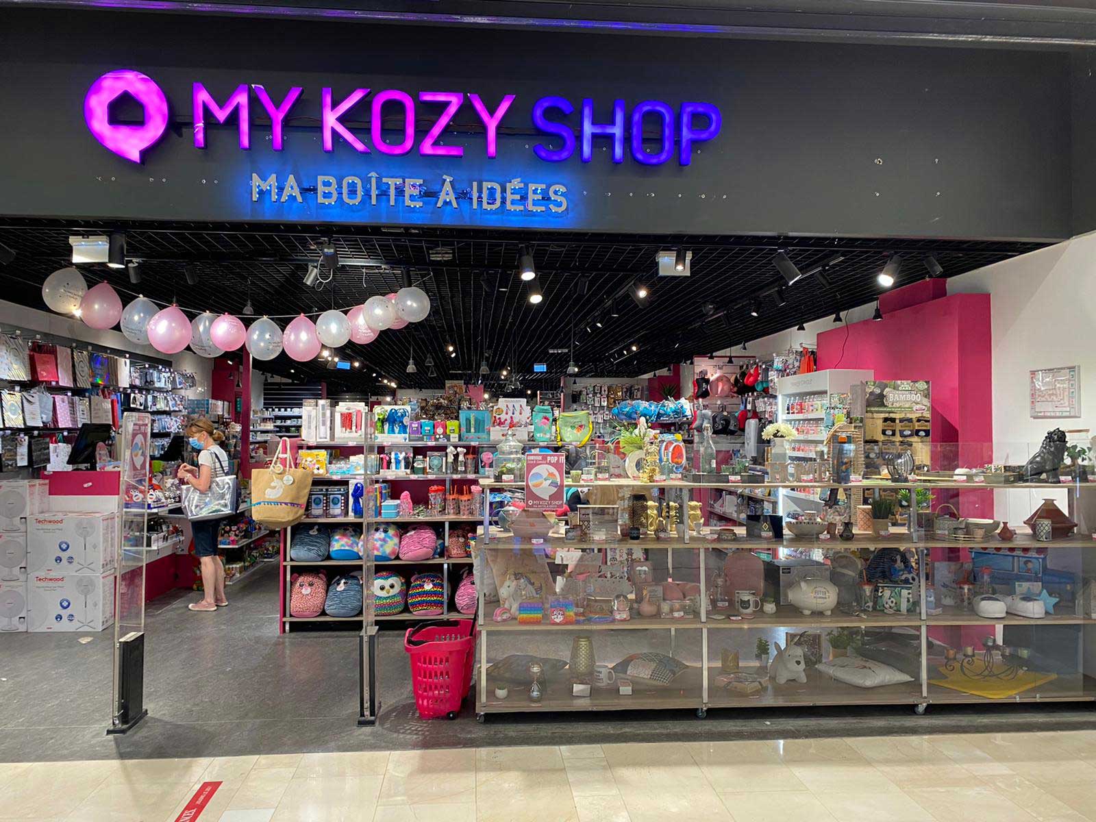 Vitrine My Kozy Shop Créteil