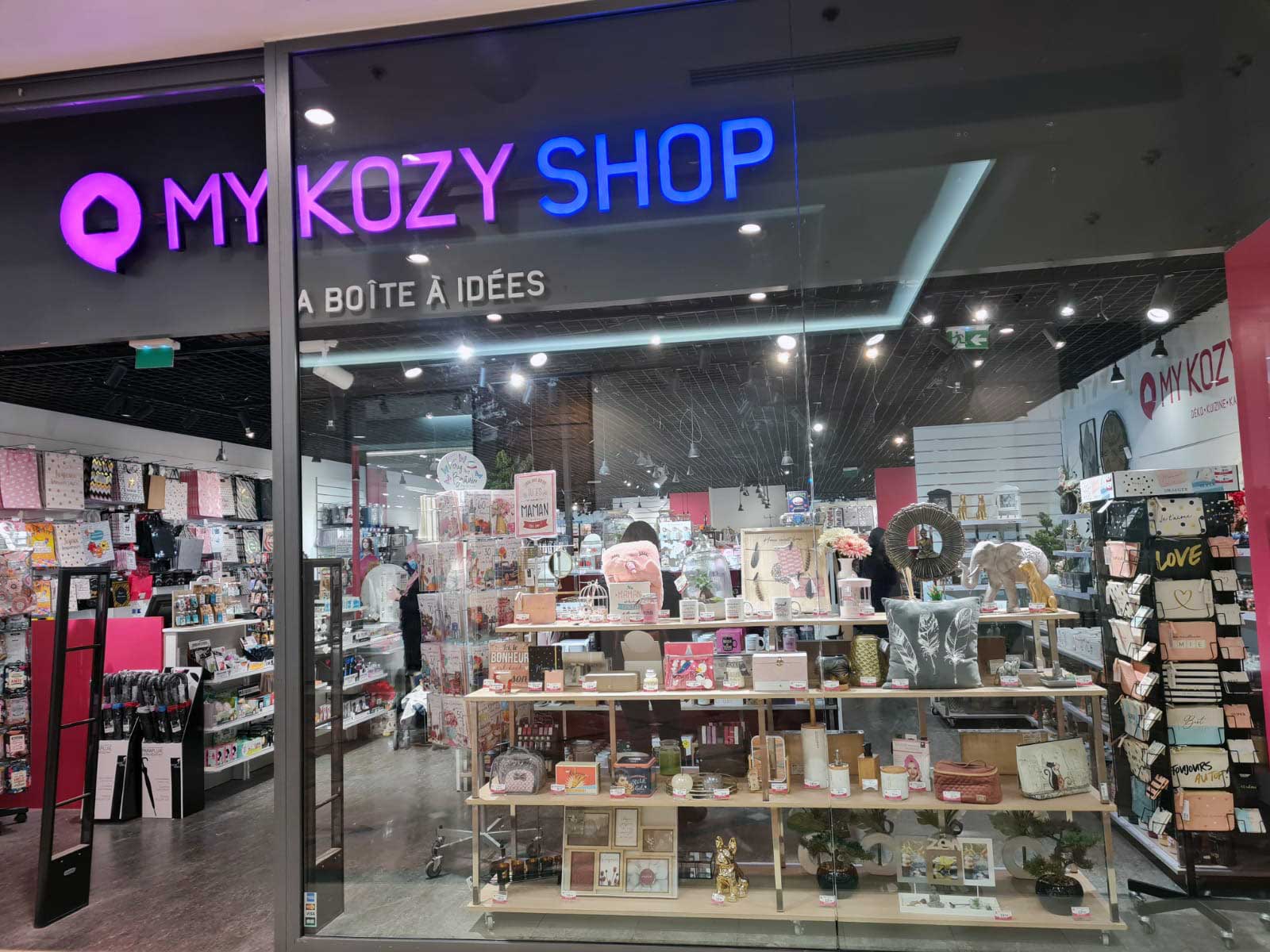 Vitrine My Kozy Shop Evry-Courcourronnes Evry 2